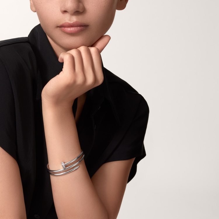 Cartier Juste un Clou bracelet, double, diamonds - Image 2